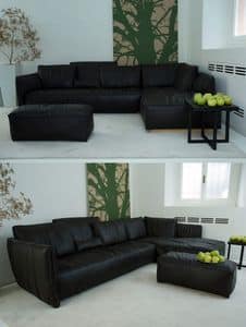 Picture of Fluon Corner Sofa, modern loveseats