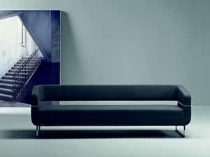 Picture of MATRIX - cod.4104, linear stuffed sofas