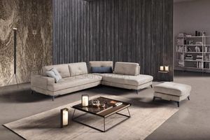 Quadro, Upholstered sofa with memory foam