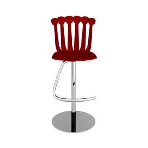 Picture of Esmeralda barstool gas, metal frame barstool