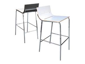 Picture of Venere Stool, metal frame barstool
