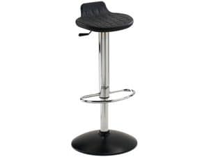 Picture of Soft cod. 38/A, metal base barstool