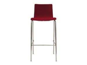 Picture of Moon stoffa, design metal barstool