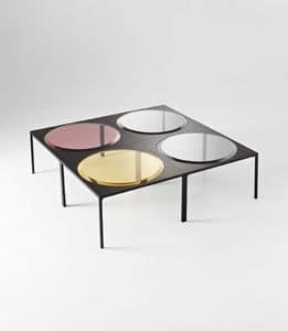 Picture of RULLI, linear design small tables