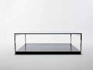 Picture of SQUARE CASE 1, linear coffee tables