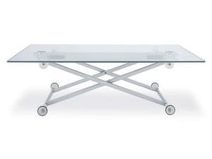 Picture of Lifter, linear tables with glass top
