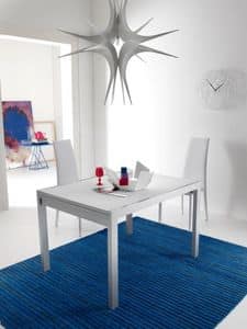 Picture of Eko 384, glass top table with extension