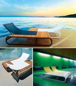 Picture of Tandem EM3 TDM, swimming pool sunbeds