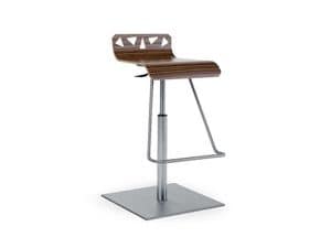 Picture of VANITY/GAS, adjustable barstools