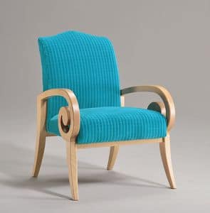 Picture of MIRA armchair 8236A, decorated armchairs