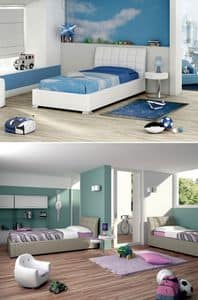 Picture of Chamonix SB427, leather upholstered beds