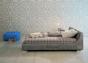 Picture of Jeune, beds with upholstered bedframe