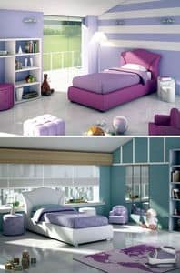 Picture of Maddalena SB438, modern classic bed