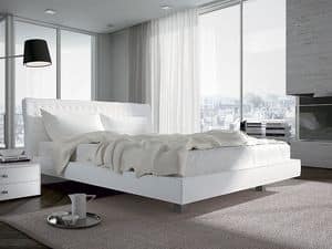 Picture of Pyllon, bed upholstered in fabric
