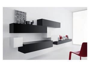Picture of Box - Volumi 04, cabinets for sitting room
