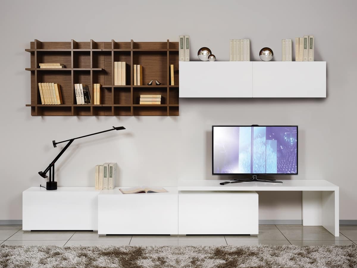 Unique Modular Living Room Furniture Systems with Simple Decor