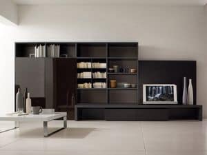 Picture of One comp.01, cabinets for living room