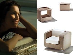 Picture of Hug tub armchair C58004017, cane chair