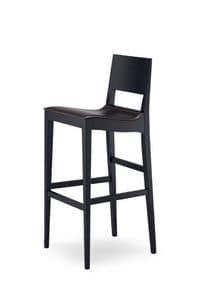 Picture of BETTY/SG, elegant wooden barstools