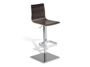 Picture of Aahrus 03, barstools with wooden shell
