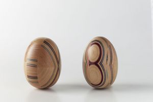 COLOURED INSERTS, Original wood inlay