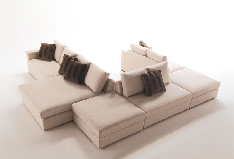Dile, Modern modular sofa, custom made, for the living room