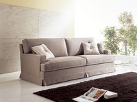 Louvre, Washable sofa, wooden frame, padded foam