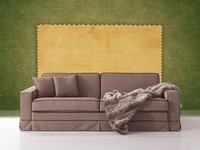 Polifemo, Sofa with hidden bed, front opening, for living room
