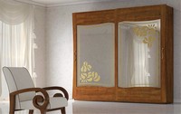 La Dolce Vita - Wardrobe cod. 3011, Art Deco wardrobes, Bedroom wardrobe, Wardrobe with mirror Wardrobe room