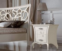 La Dolce Vita - bedside code 3015, Decorated nightstands, Art Deco bedside tables, Elegant nightstand Bedroom