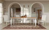 La Dolce Vita - table - code 1157, Wood dining tables, Art deco table, Contemporary classic dining table Sitting room