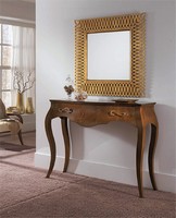 My Classic Dream - console code 655, Entrance furniture, Wooden console table, console with new classic style Hall, Hotels, Entrance