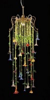 Botticelli - Suspended lamp, Suspended lamp for home, floral lighting for home