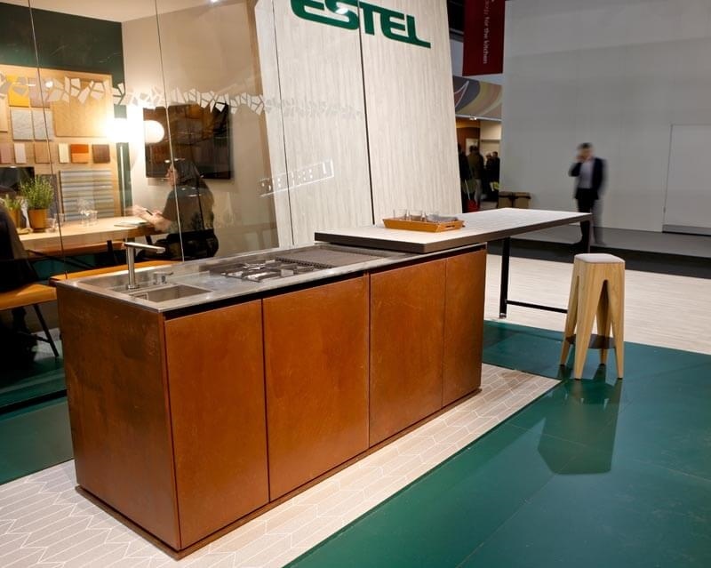 Compact In&Outdoor, Monobloc with kitchen and sliding table