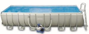 Above ground pool Intex - 28362, Inflatable above ground pool, with rounded edges