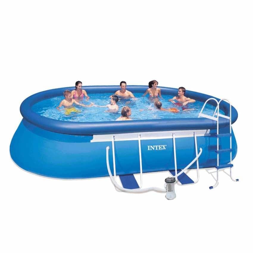 inflatable pool with ladder and filter | IDFdesign