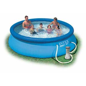 Intex 28132 Easy Set above ground inflatable pool round 366x76 - 28132, Outdoor inflatable pool with filter pump