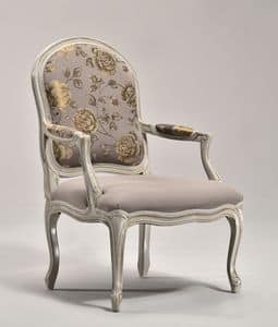 MILADY armchair 8654A, Padded armchair, for traditional style sitting room