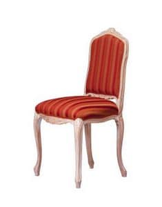 1004, Classic chair in worked beech, for style hotel