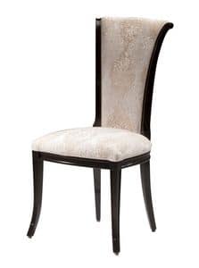 Amazon DU.0150.SP, Walnut chair, high back, classic style