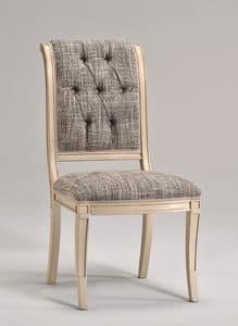 WENDY chair 8286S, Dining chair in beech wood, various fabrics