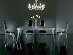 AFRODITE table 8291T, wooden table, table in classic contemporary style Entrance