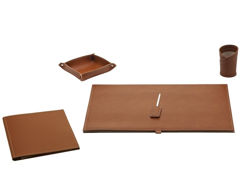 Leather desk accessories | IDFdesign