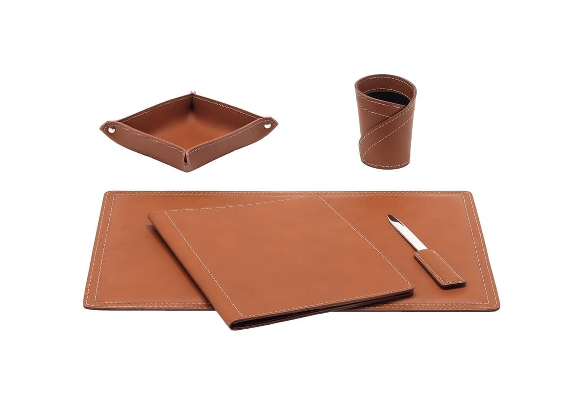 Leather desk accessories | IDFdesign