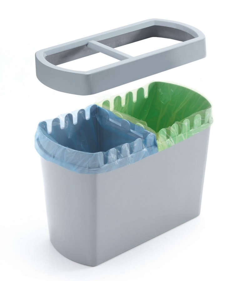 Divido, Bin in polymer for recycling, for offices and stores