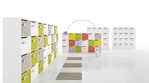 DV549-LOCKERS, Colored lockers for offices