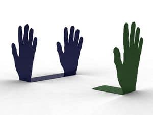 Hands bookends, bookends, hand-shaped bookends, design bookends Hotels