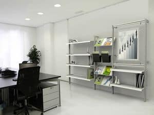 inUNO modular bookcases and shelves, modular bookcases, customizable displays, bookshelves Library