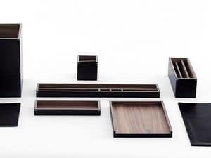 Noce, Complements for office as letter and pencil holders, trays