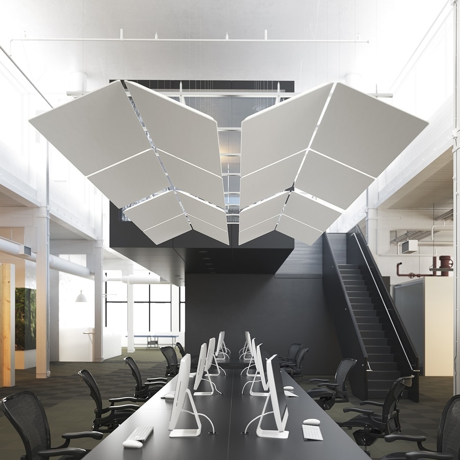 Float, Sound absorbing system with multiple configuration possibilities